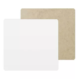 Cake Board 35x35cm Quadrado Bolo Confeitaria Mdf 3mm Com 10 Cor Branco