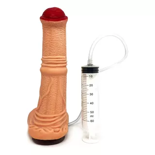 Consolador Texturado Eyaculador Fetish Dildo Bdsm Sexshop