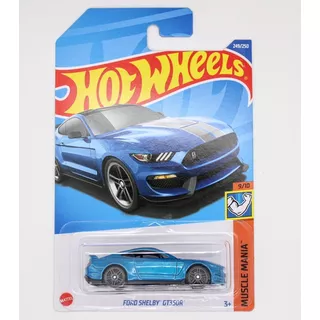 Hot Wheels # 9/10 - Ford Shelby Gt350r - 1/64 - Hcw36