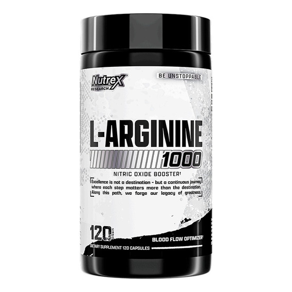 Arginina Nutrex 1000mg 120caps - Unidad a $75900