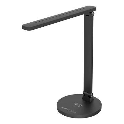 Lampara De Escritorio Led Lorenza Negra Carga Cel Tl600n Mks Negro