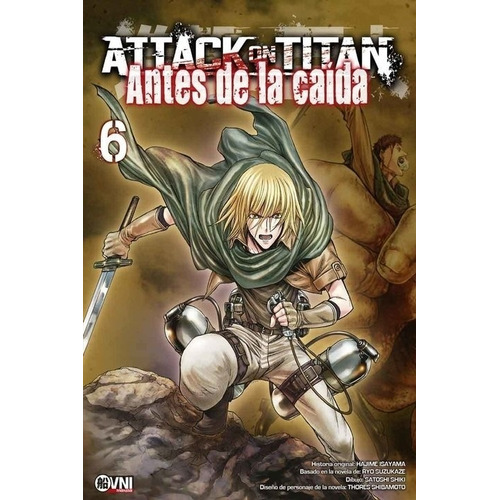 Attack On Titan - Antes De La Caida 6 - Hajime Isayama