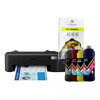 Impressora Epson L121 Ecotank + 8un Refil Tinta Sublimatica 