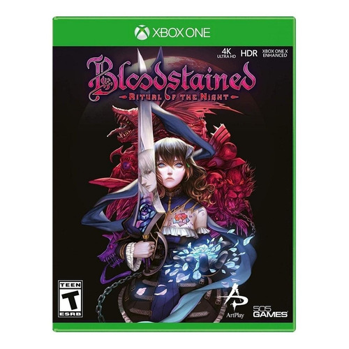 Bloodstained: Ritual of the Night  Bloodstained Standard Edition 505 Games Xbox One Físico