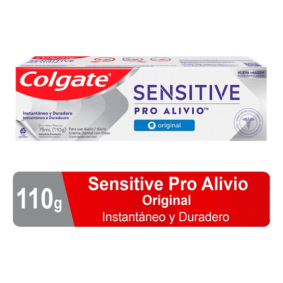 Pasta Dental Colgate Sensitive Pro Alivio Origal 110grs