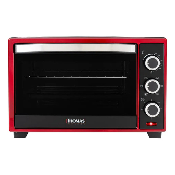 Horno Eléctrico Thomas Th-26r Rojo 25 Lt 1600w