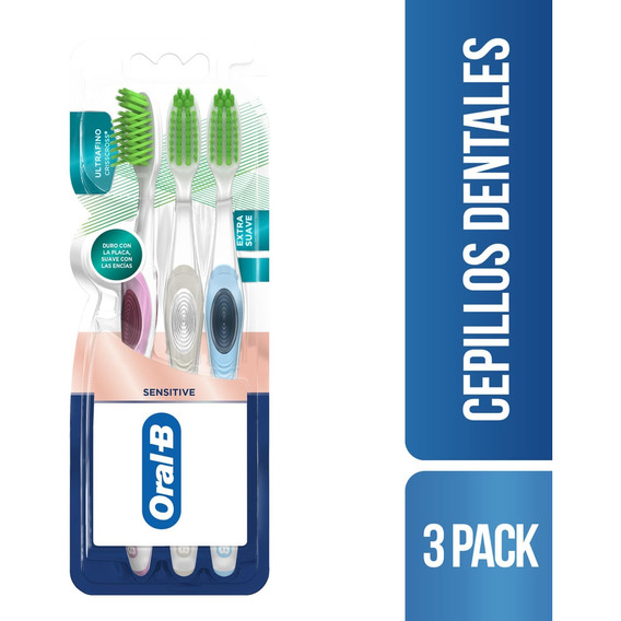 Cepillo Dental Oral-b Encias Detox Ultrafino X 3und