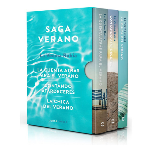 Estuche Trilogia Verano, De La Vecina Rubia. Editorial Libros Cupula En Español