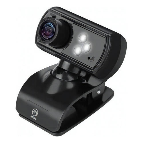 Webcam Marvo Mpc01 1080p Mic 5mpx Iluminacion Led Usb