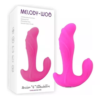 Estimulador Punto G Y Clitoris Vibrado Silicona Rocker G