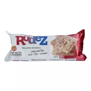 Rodez - Galletas De Arroz Yamani X24 Con Semillas