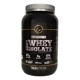 Suplemento En Polvo Gold Nutrition  Elite Series 100% Whey Isolate Proteína Sabor Helado De Chocolate En Pote De 908g