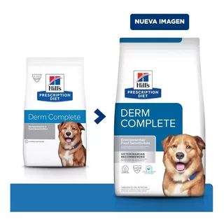 Hills Derm Complete 24lbs 10.88 Kg Cuidado Dermico Original