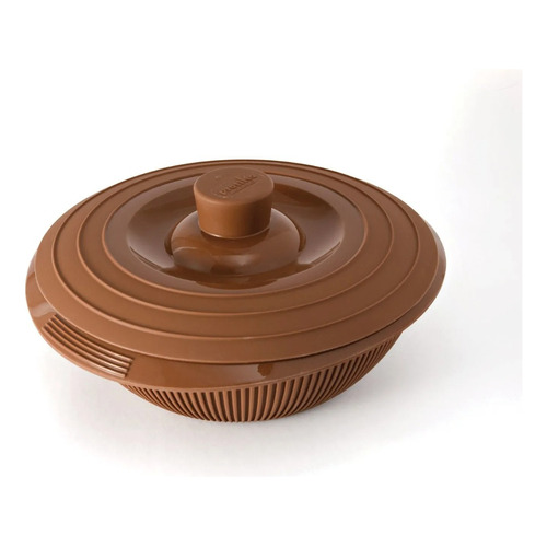 Bowl Olla Para Baño María De Silicona Coco Choc Silikomart® Color Marrón