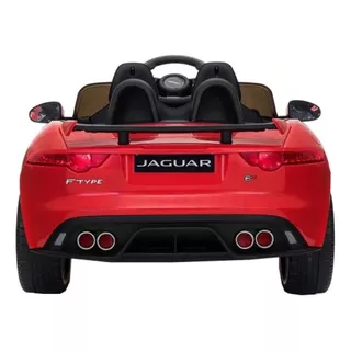 Auto A Batería Para Niños Importcomers Jaguar F-type Svr  Color Rojo 220v