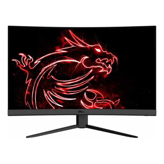 Monitor gamer curvo MSI Optix OPTIX G32C4W LCD 31.5" negro 100V/240V