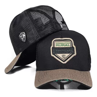 Boné Masculino Telinha Trucker Produtor Rural Agro Country