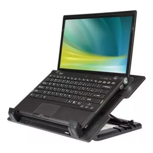 Ultra Technology Laptop cooling stand Negro