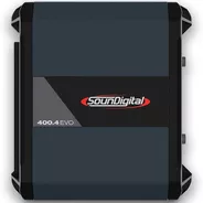 Amplificador Para Autos, Pickups & Suv Soundigital Evo 4.0 400.4 Evo 4.0 Clase D Con 4 Canales Y 400w