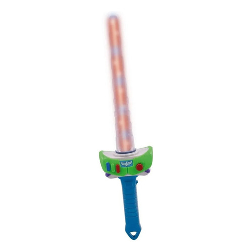Espada Toy Story Con Luz Y Sonidos Ditoys 2271 Color Verde