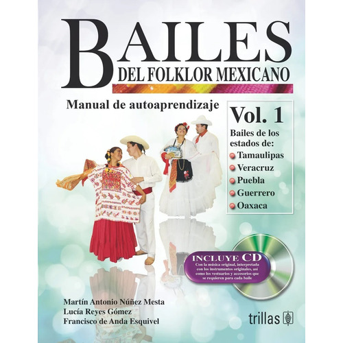 Bailes Del Folklor Mexicano 1: Manual De Autoapre, Trillas