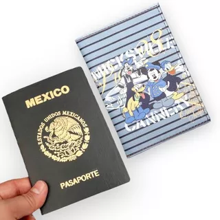 Funda Para Pasaporte: Vintage, Animados & Motivacional