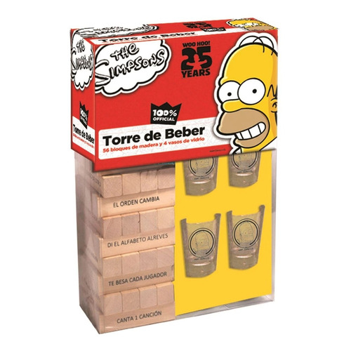 Torre De Beber Los Simpsons Juego 