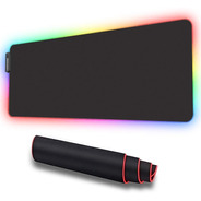 Mouse Pad Gamer Alfombrilla  800 X 300 X 4 Mm Negro Glowing