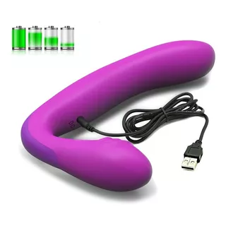 Strapon Dildo Vibrador Doble Adulto Juguete Sexual Multiusos