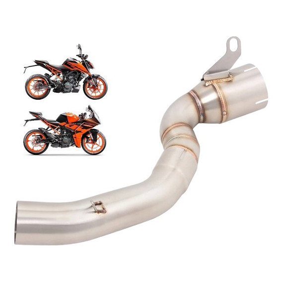 Sistema De Escape Para Ktm Duke 200 Rc 200 Ng Full System