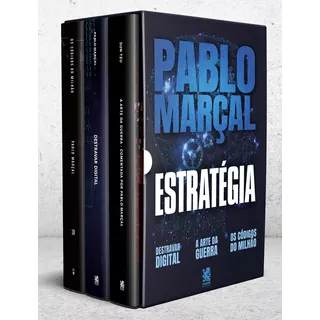 Coleção Estratégia Box Com 3 Livros De Pablo Marçal