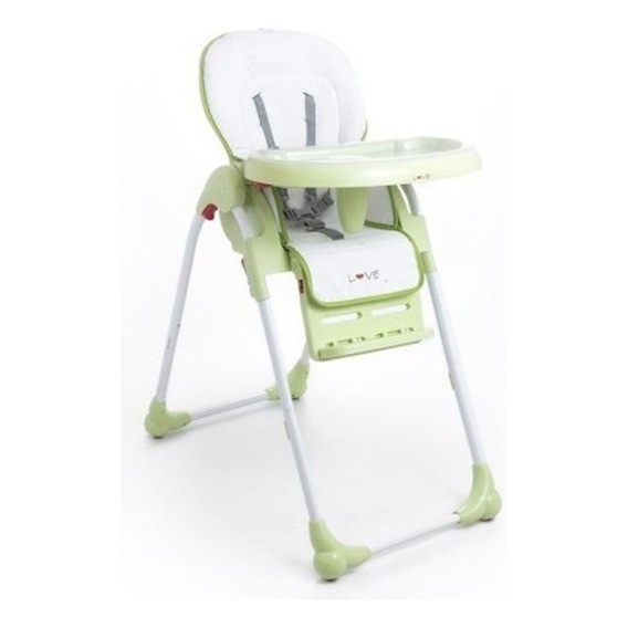 Silla De Comer Bebe Love Plegable Doble Bandeja Compacta