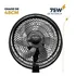 Ventilador De Coluna Bvc31a Maxx Force 6 Pás 75w Britânia 38 Cm N/ Preto Cinza Plástico 6