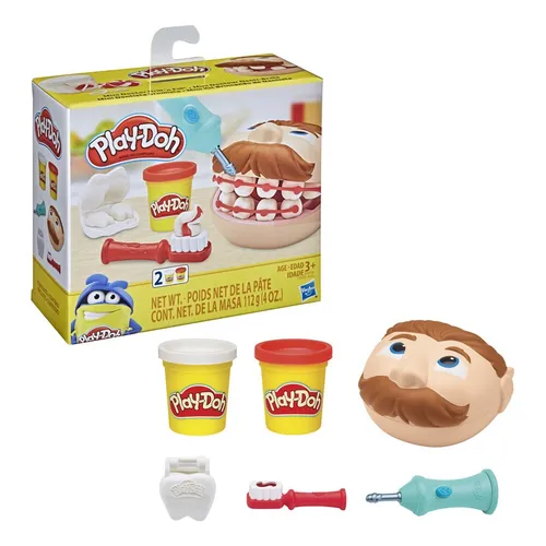 Masa Para Moldear Play doh Mini Dentista Bromista 112g 3 Cuotas