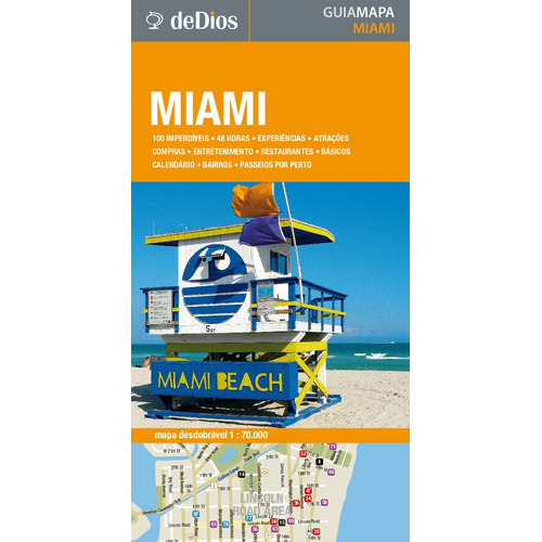 Guía Mapa De Miami. De Dios Guías De Viaje.