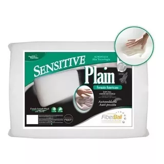 Almohada Viscoelastica Con Memoria Sensitive - Fiberball