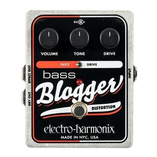 Pedal de efecto Electro-Harmonix Bass Blogger  negro