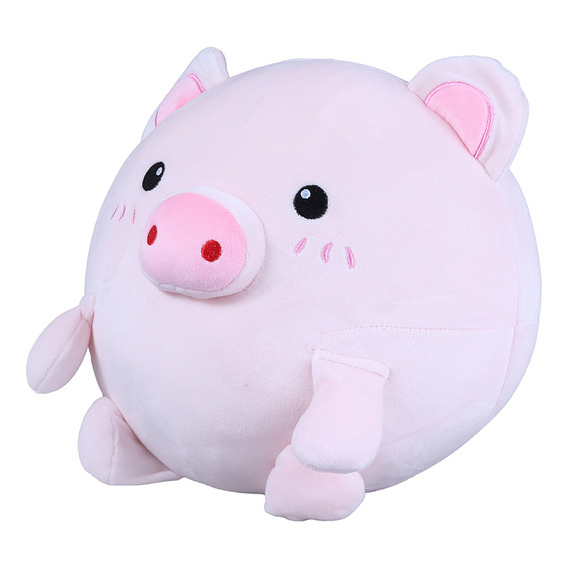 Miniso Peluche Puerquito Redondo Rosa 29 Cm