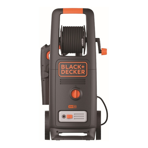 Hidrolavadora eléctrica Black+Decker BW20 negro y naranja de 2000W con 2030psi de presión máxima 220V