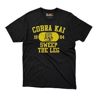 Playera Cobra Kai Cartel Miyagi Lawrence Karate Kid Leg