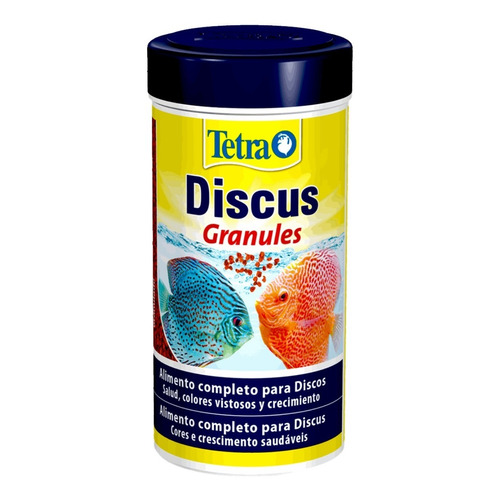 Tetra Discus Granulado 30g Nutrición Realza Color Peces