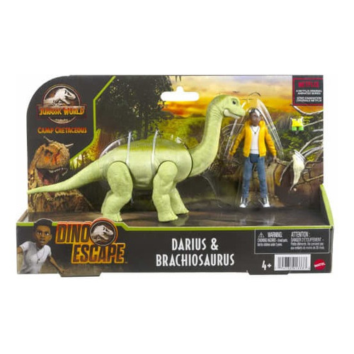 Darius Y Brachiosaurus Pack Jurassic World Camp Cretaceous