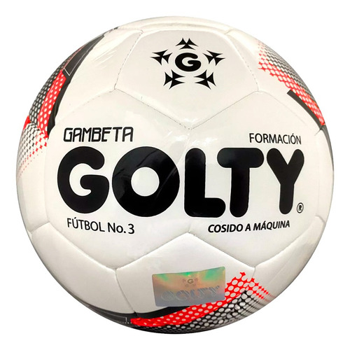 Balón Fútbol Golty Gambeta Ii #3-blanco Color Blanco
