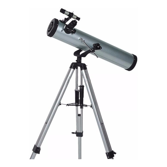 Telescopio Helios 70076 350x Montura Azimutal Lelab