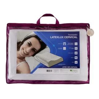 Travesseiro Cervical De Látex - Theva Latexlux Incomparável