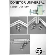 Conector Universal Para Perfil Estrutural Base 50