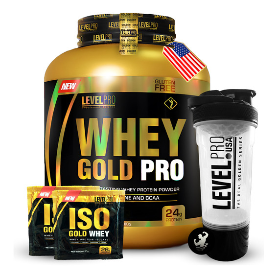 Whey Gold Pro 3 Kg Level Pro, Whey Protein