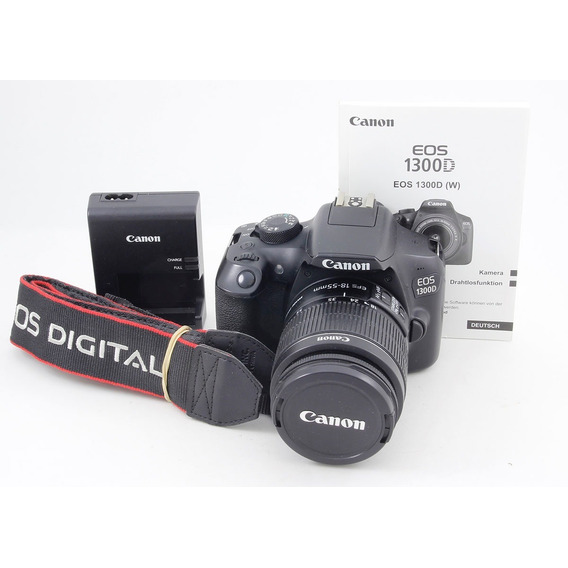  Canon Eos 1300d Dslr Con Lente 18-55 Canon T6