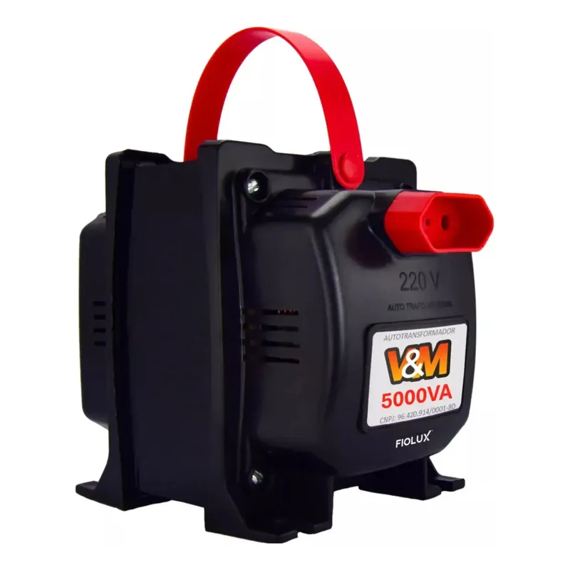 Transformador 5000va De 110 Para 220 E 220v Para 110v Bivolt 12000 Btus Conversor Voltagem 5kva Energia Ar Condicionado Impressoras Brother Microondas Máquina Costura Geladeira Lavar Roupas 127v 127