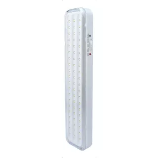 Adir  Ad-1021 Lámpara Emergencia Recargable Extra Plana 60 Leds Color Blanco